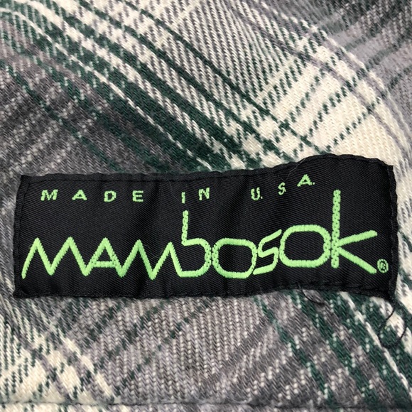 SOLD Rare Vintage Mambosok Plaid Snow - Picture 2 of 8